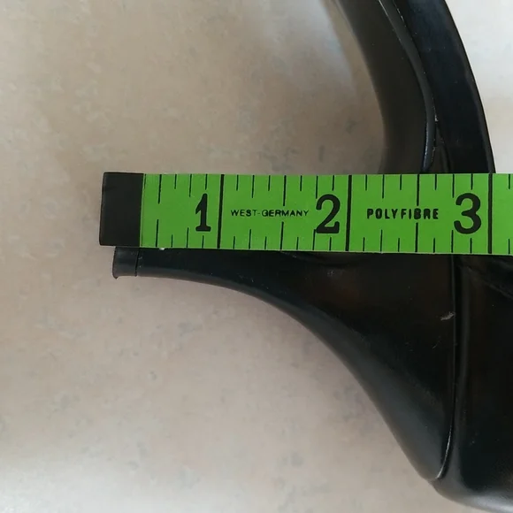 NINE & C0 Black High Heel Shoe 8.5 - Picture 9 of 9